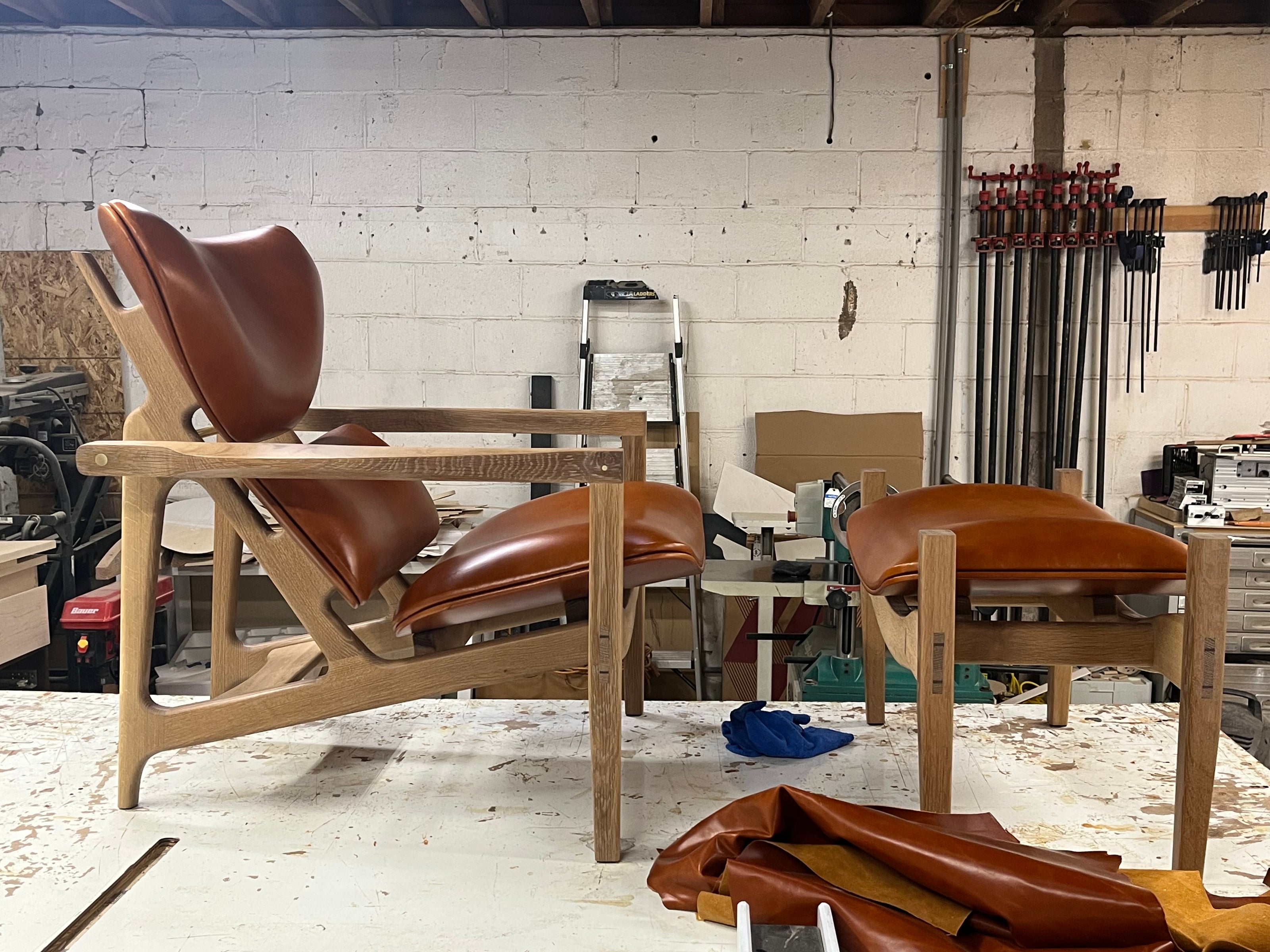 Apollo Lounge Chair and Ottoman