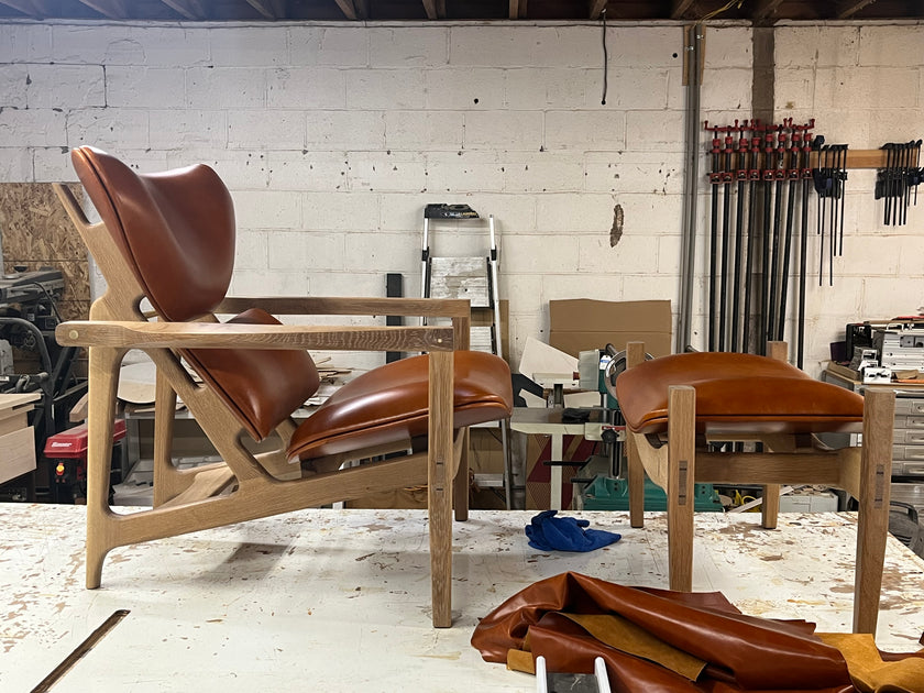 Apollo Lounge Chair and Ottoman