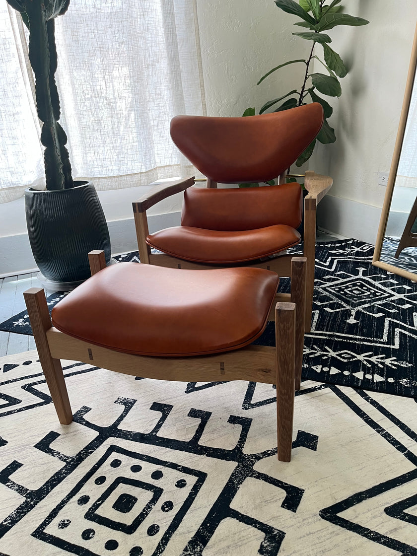 Apollo Lounge Chair and Ottoman