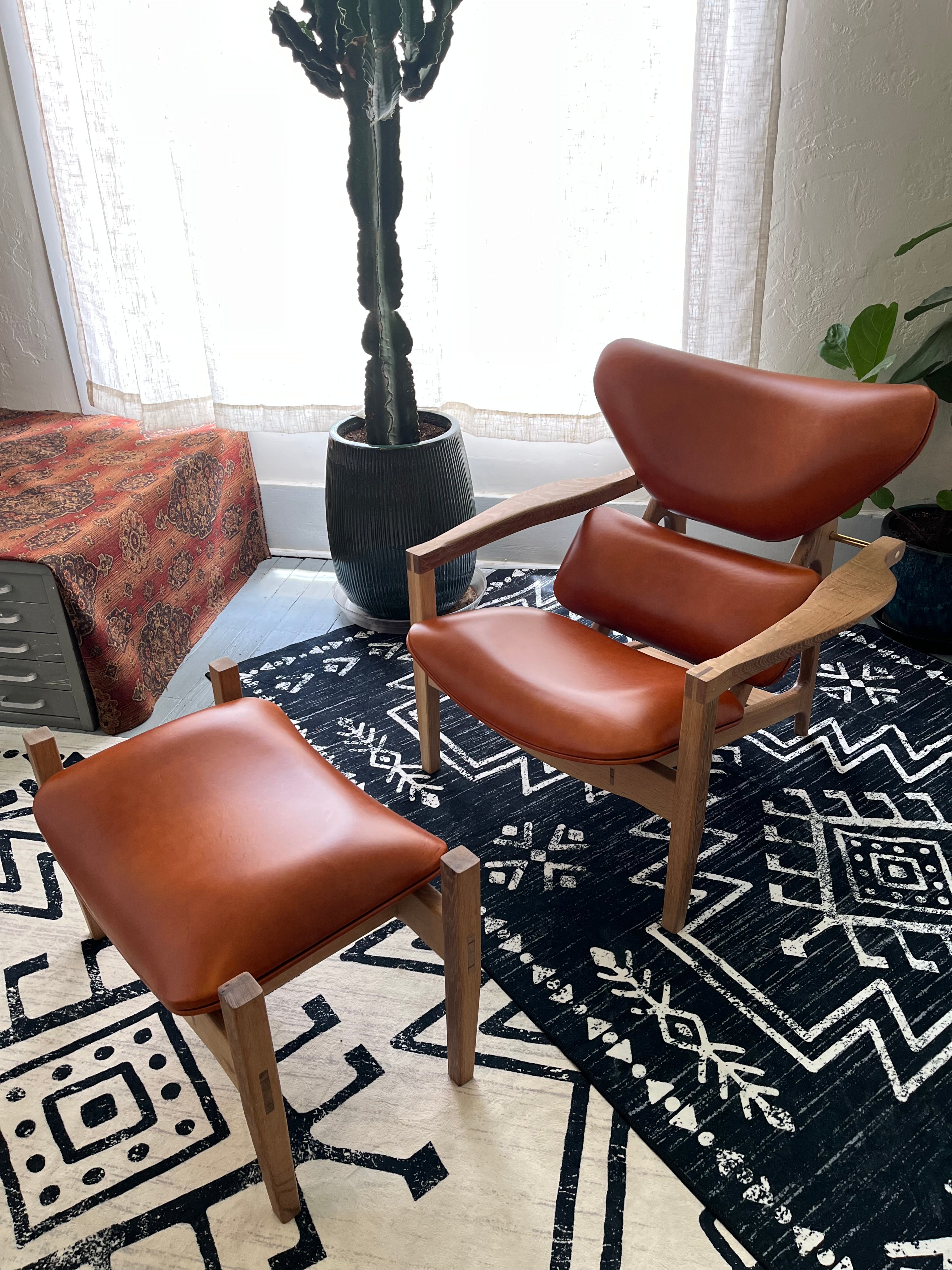 Apollo Lounge Chair and Ottoman