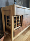 The Mason - Modern Sideboard with Wine Storage